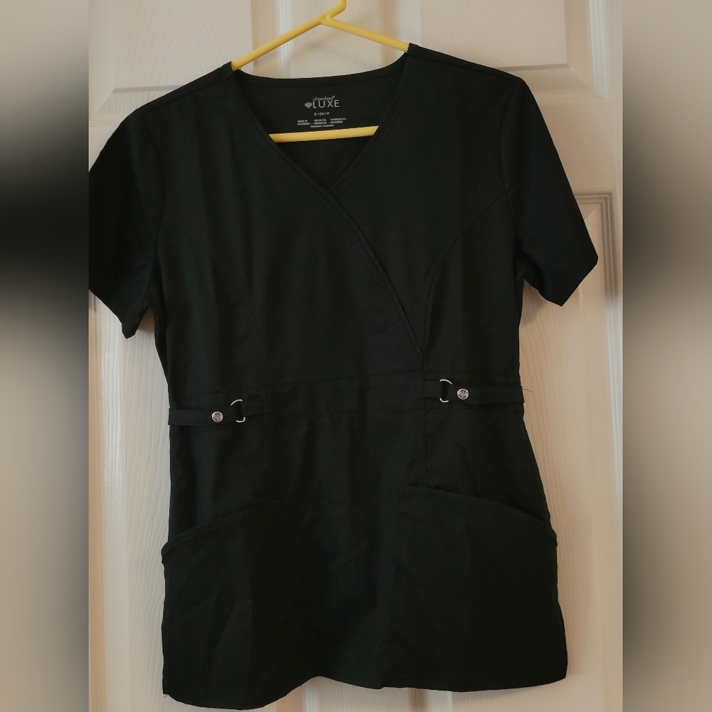 Cherokee luxe scrub top